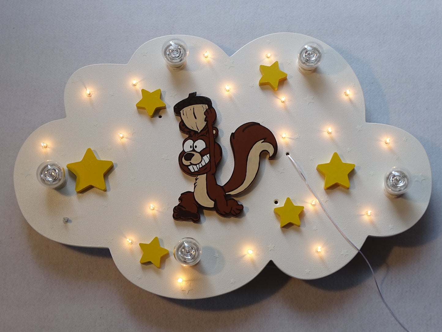 LED Deckenleuchte "EKKI EICHHÖRNCHEN"