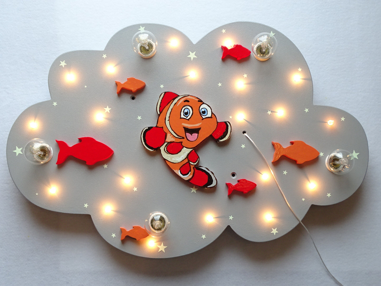 LED Deckenleuchte "FINN FISCH"