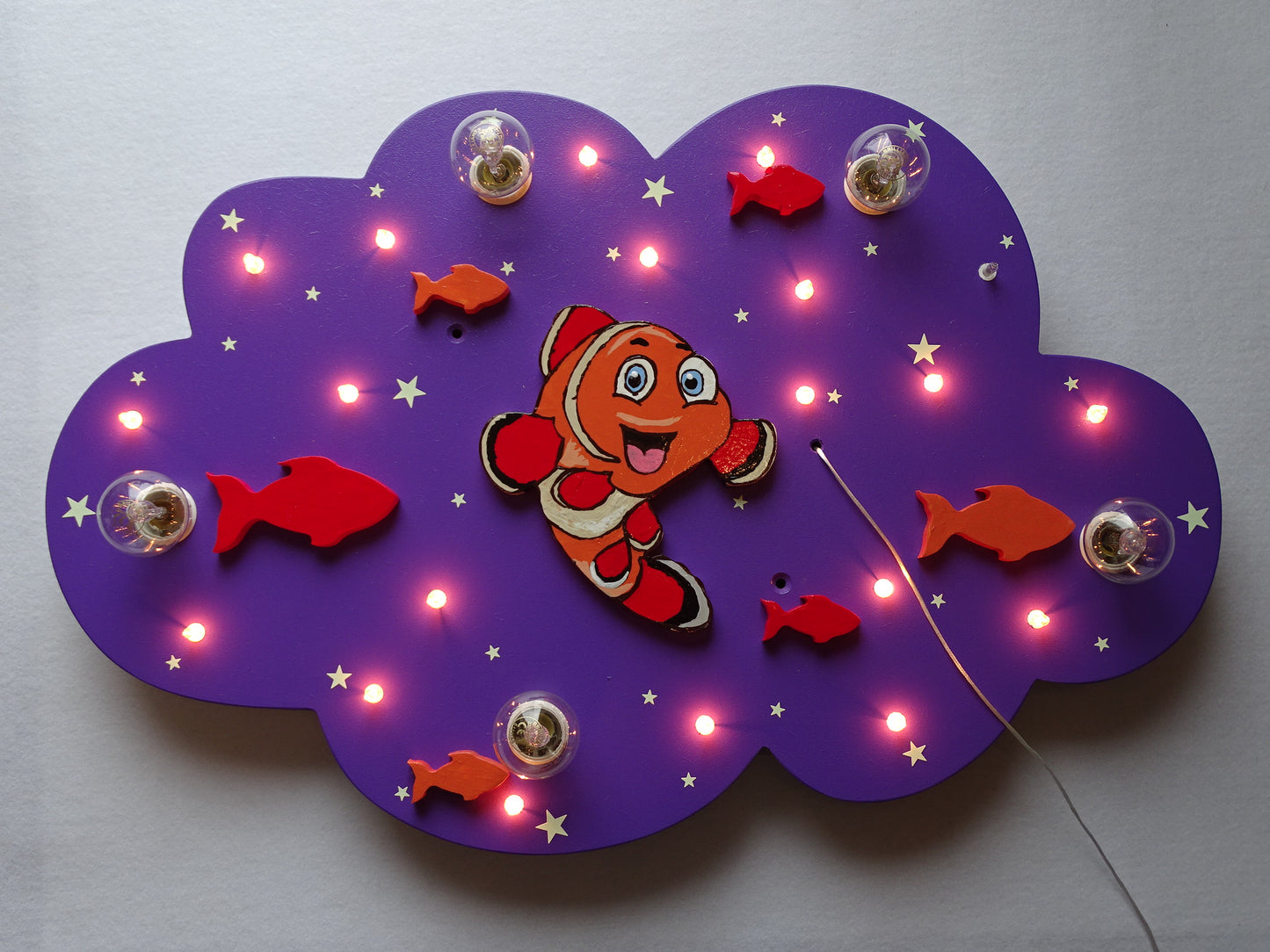 LED Deckenleuchte "FINN FISCH"