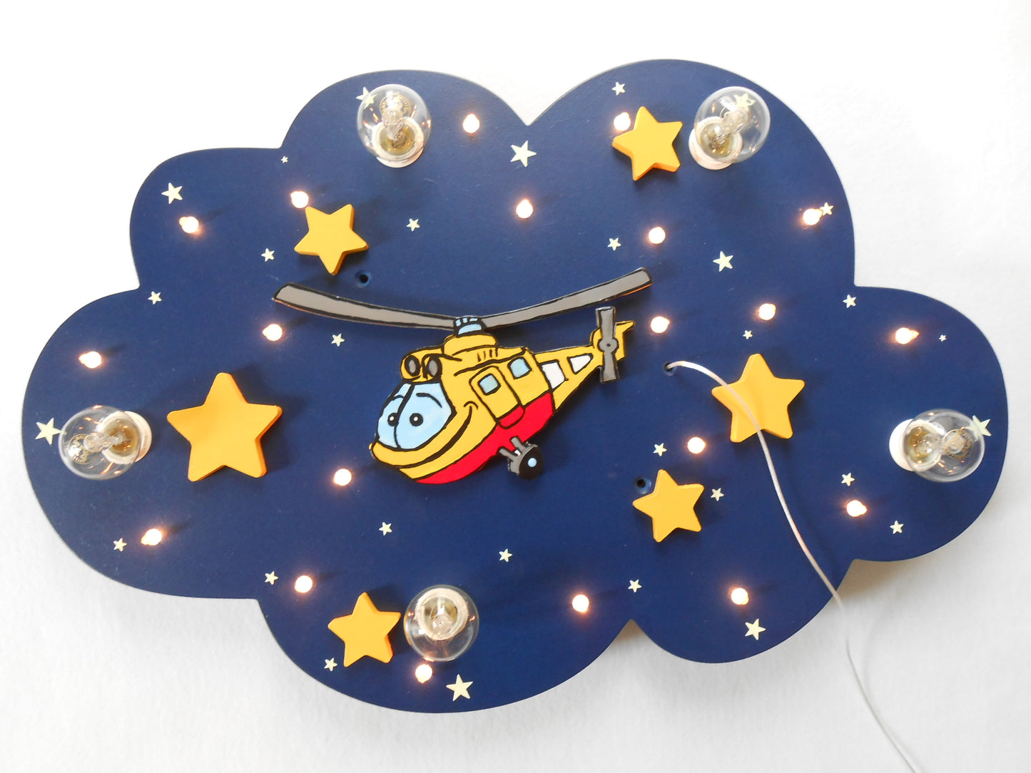 LED Deckenleuchte "HUBI HUBSCHRAUBER"