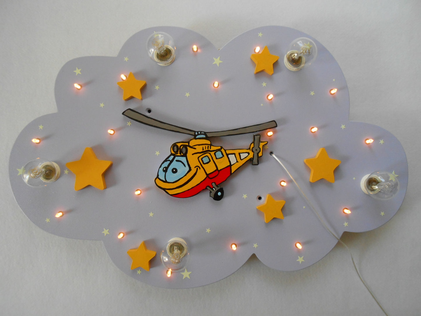 LED Deckenleuchte "HUBI HUBSCHRAUBER"