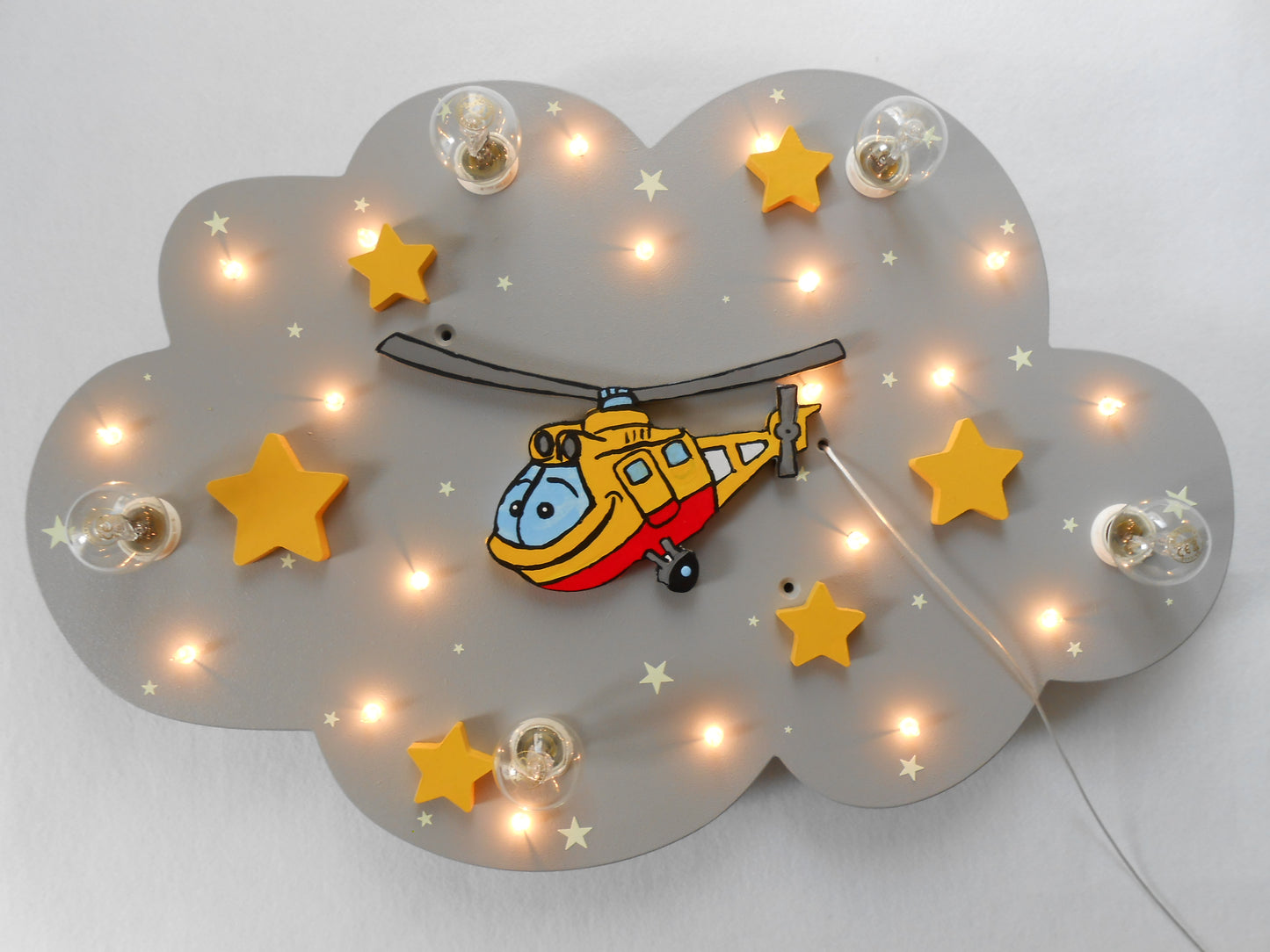 LED Deckenleuchte "HUBI HUBSCHRAUBER"