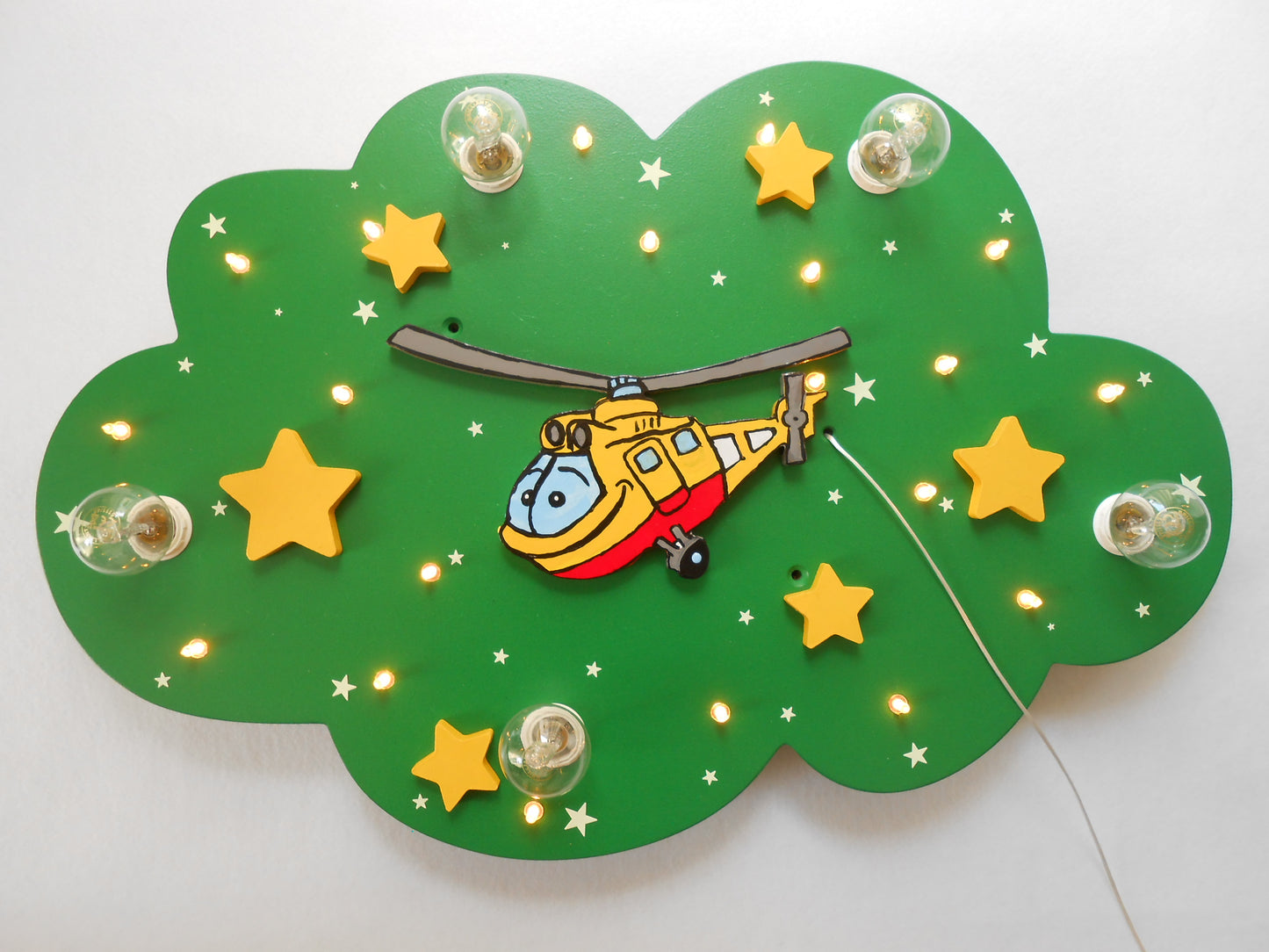LED Deckenleuchte "HUBI HUBSCHRAUBER"