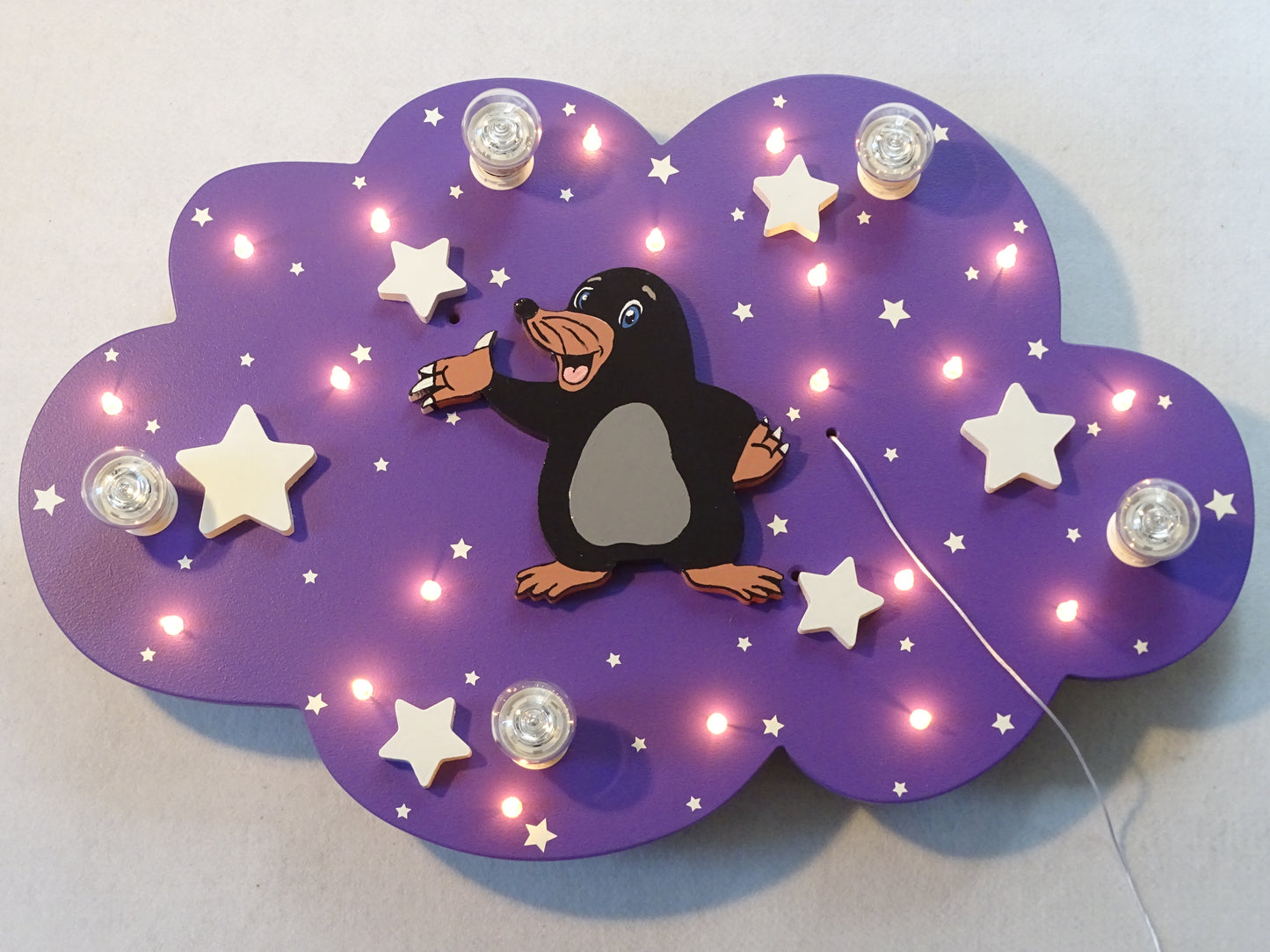 LED Deckenleuchte "MATZE MAULWURF"