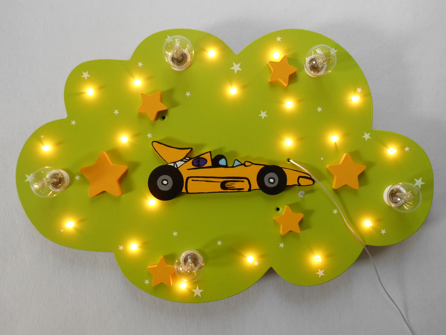 LED Deckenleuchte "RACER YELLOW"