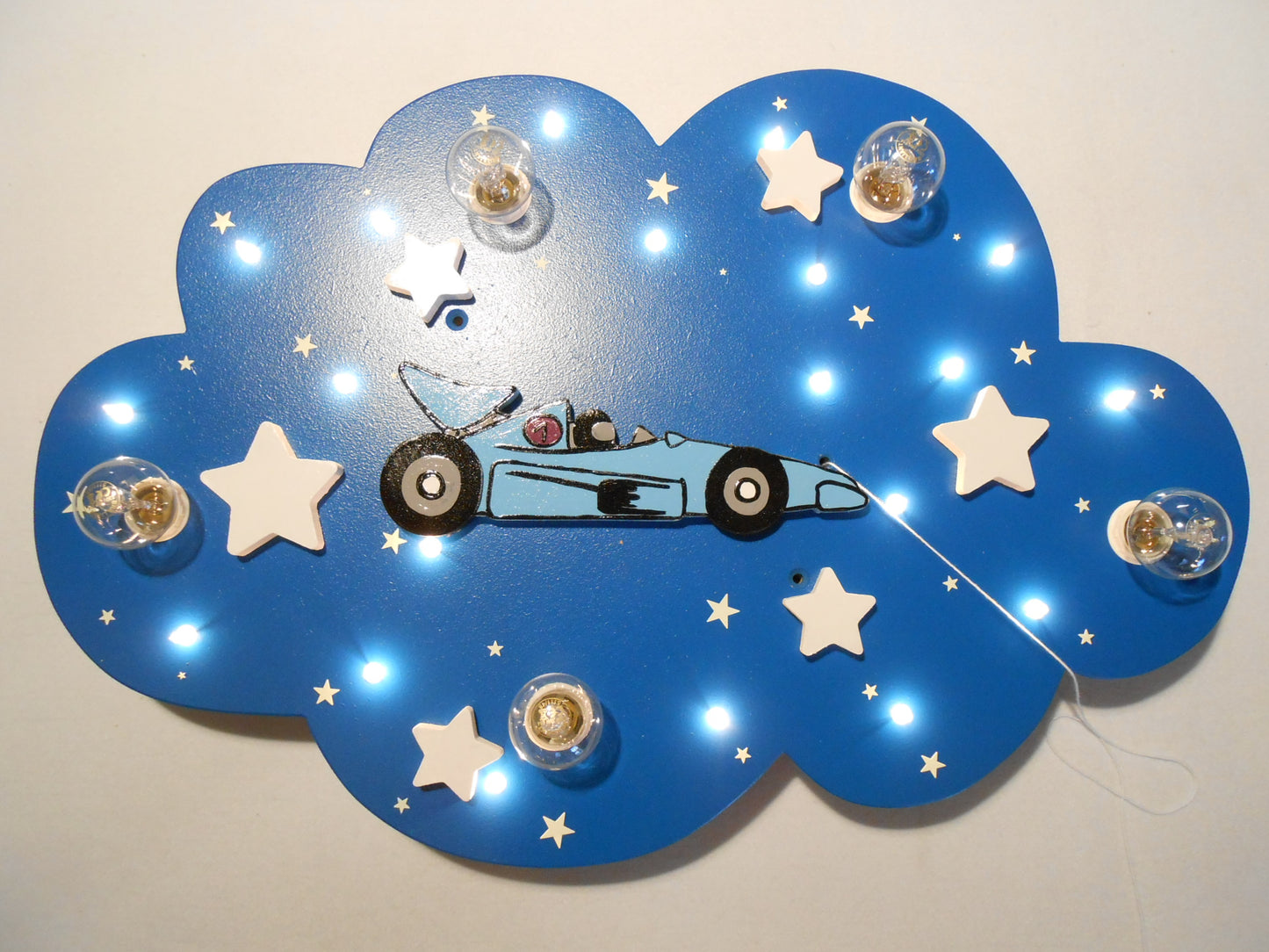 LED Deckenleuchte "RACER BLUE"