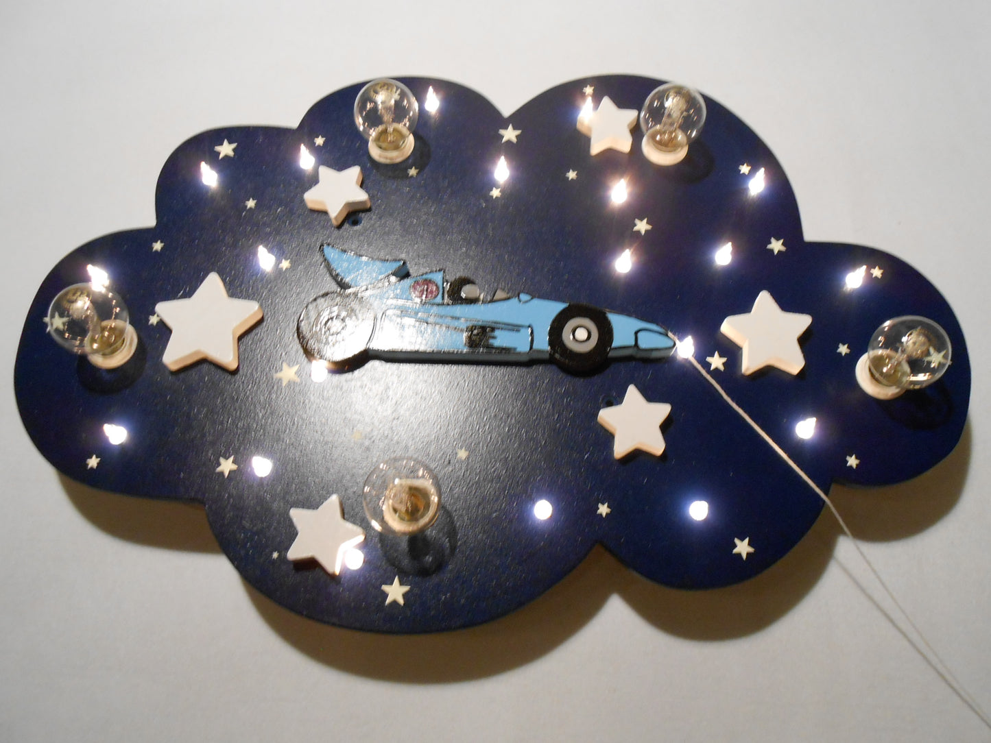 LED Deckenleuchte "RACER BLUE"