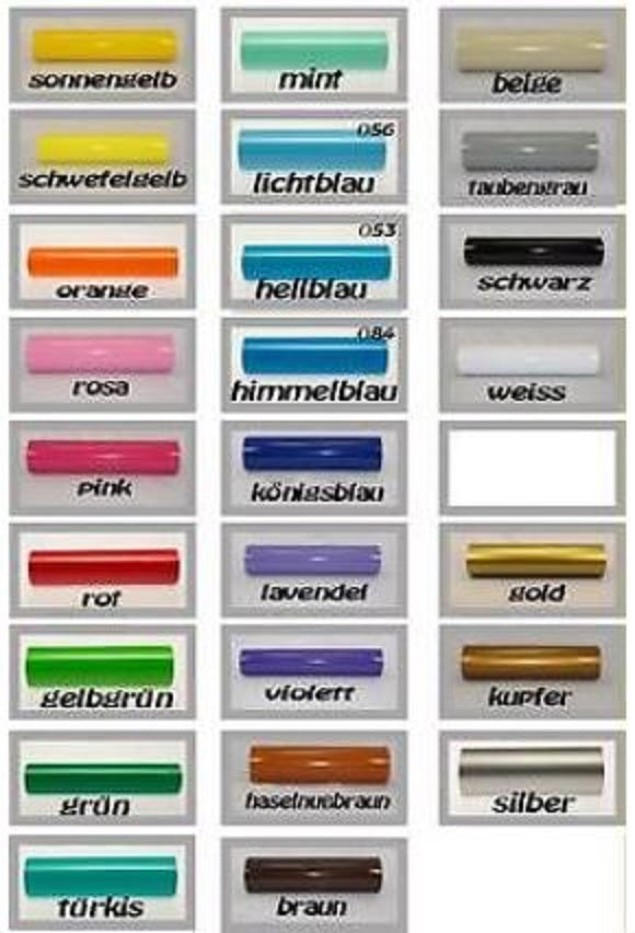 Name oder Schriftzug aufbringen - reversibel!