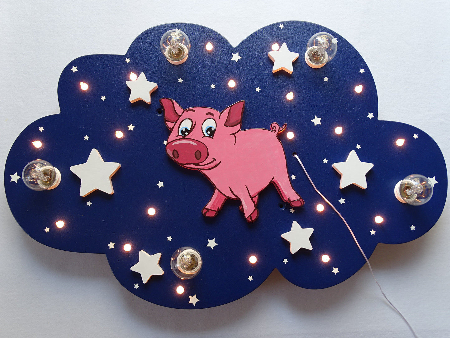LED Deckenleuchte "SCHORSCH SCHWEIN"