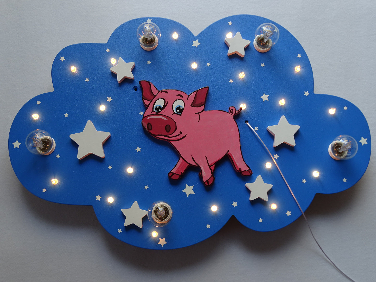LED Deckenleuchte "SCHORSCH SCHWEIN"