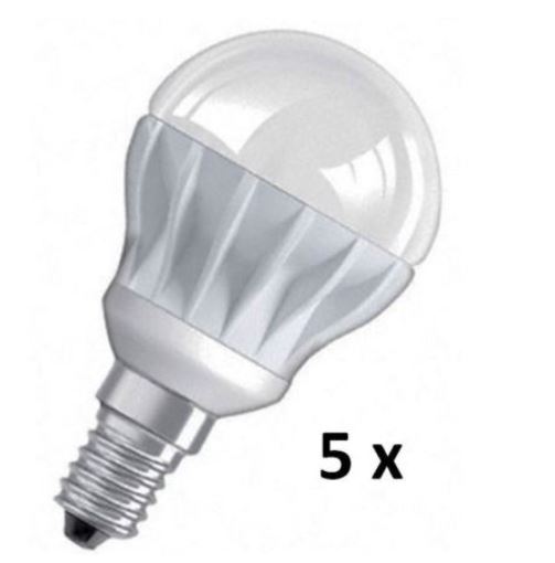 LED lamp 4W - set includes 5 pieces - energy class A+
