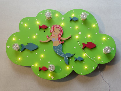 LED ceiling light "MERLE MERMAID"